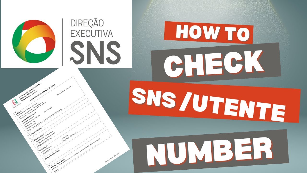 How to Check/Login/ Apply SNS /Utente Number in Portugal ! Guidance Step by Step