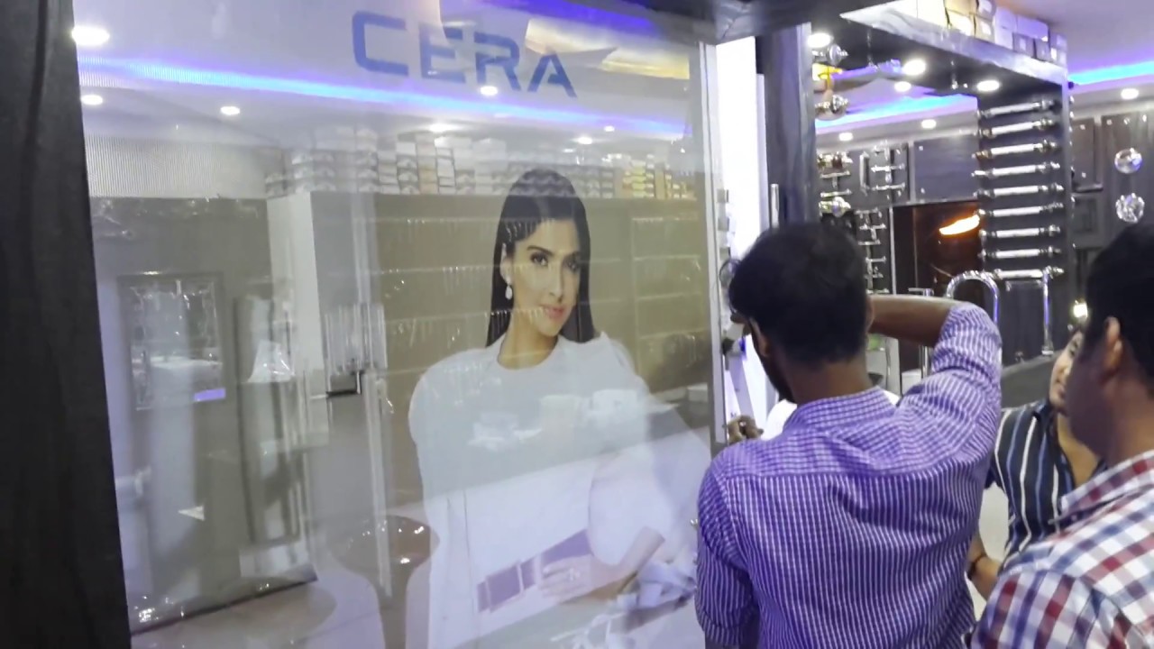 Как наклеить наклейку в одну сторону в стекло. брендинг виниловых наклеек в рекламное будущее