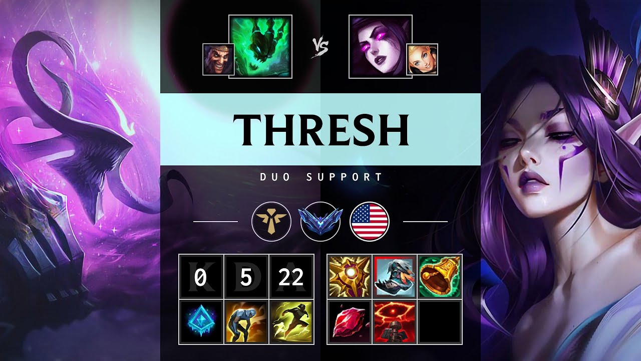 Thresh Support vs Morgana - NA Diamond Patch 25.17