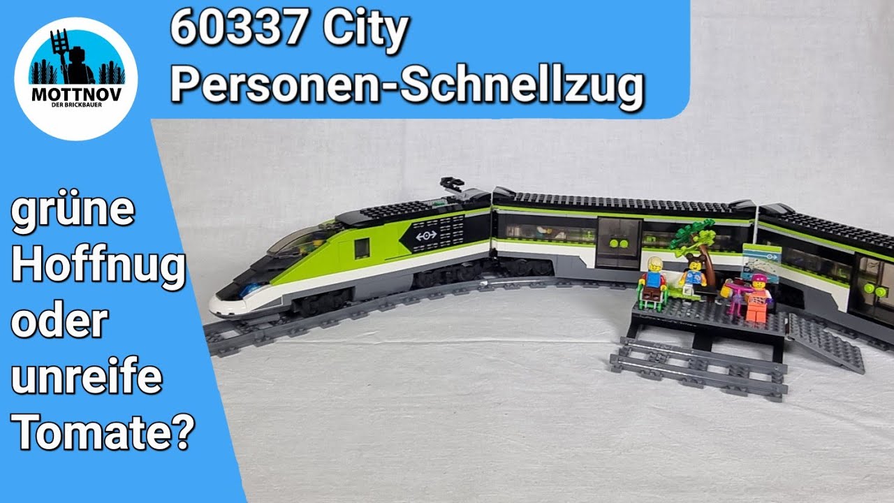 Lego City 60337 Personen-Scnellzug - Warum so Grün? Unausgereift oder  hoffnungsvoll?