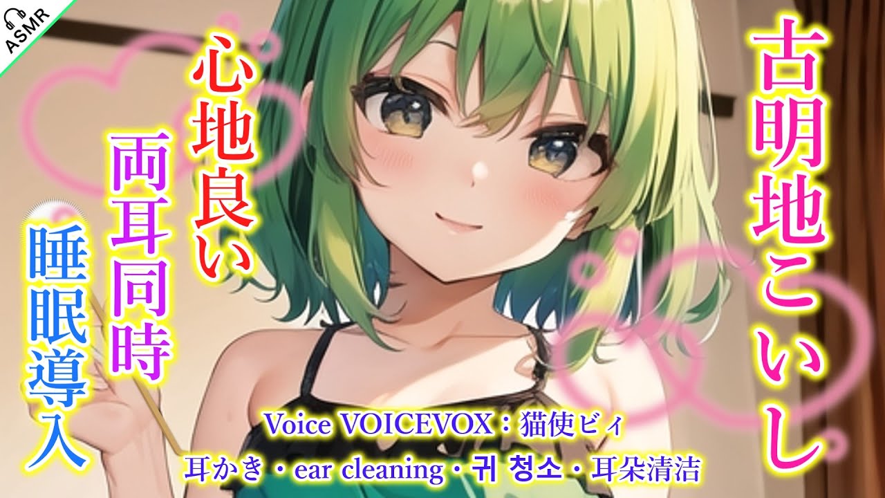 【ASMR】こいしは心地良い耳かきをしてあなたを癒やしたい！(匠・ほぼナレーションと囁き・両耳同時・睡眠導入)【3Dio】【touhou】ear cleaning
