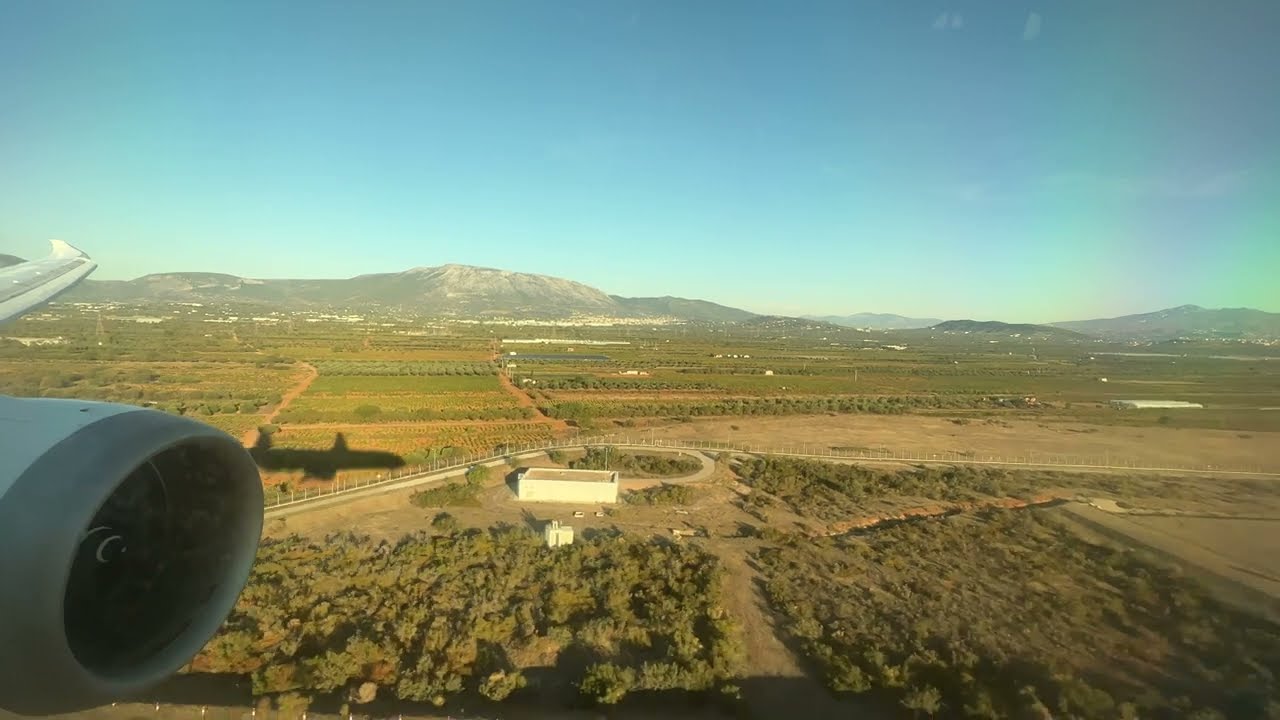 Landing in Athens - Greece