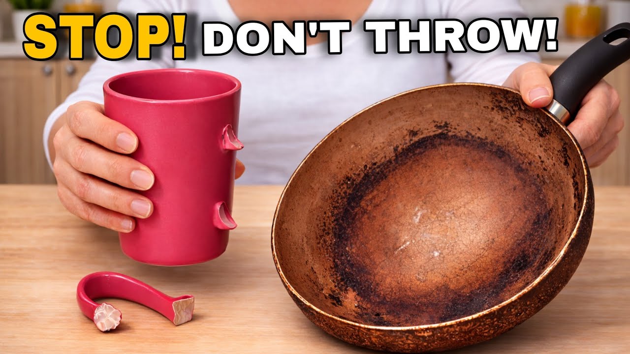 Don’t Throw Away Old Kitchen Items! 3 Genius DIY Vintage Decor Ideas ♻️