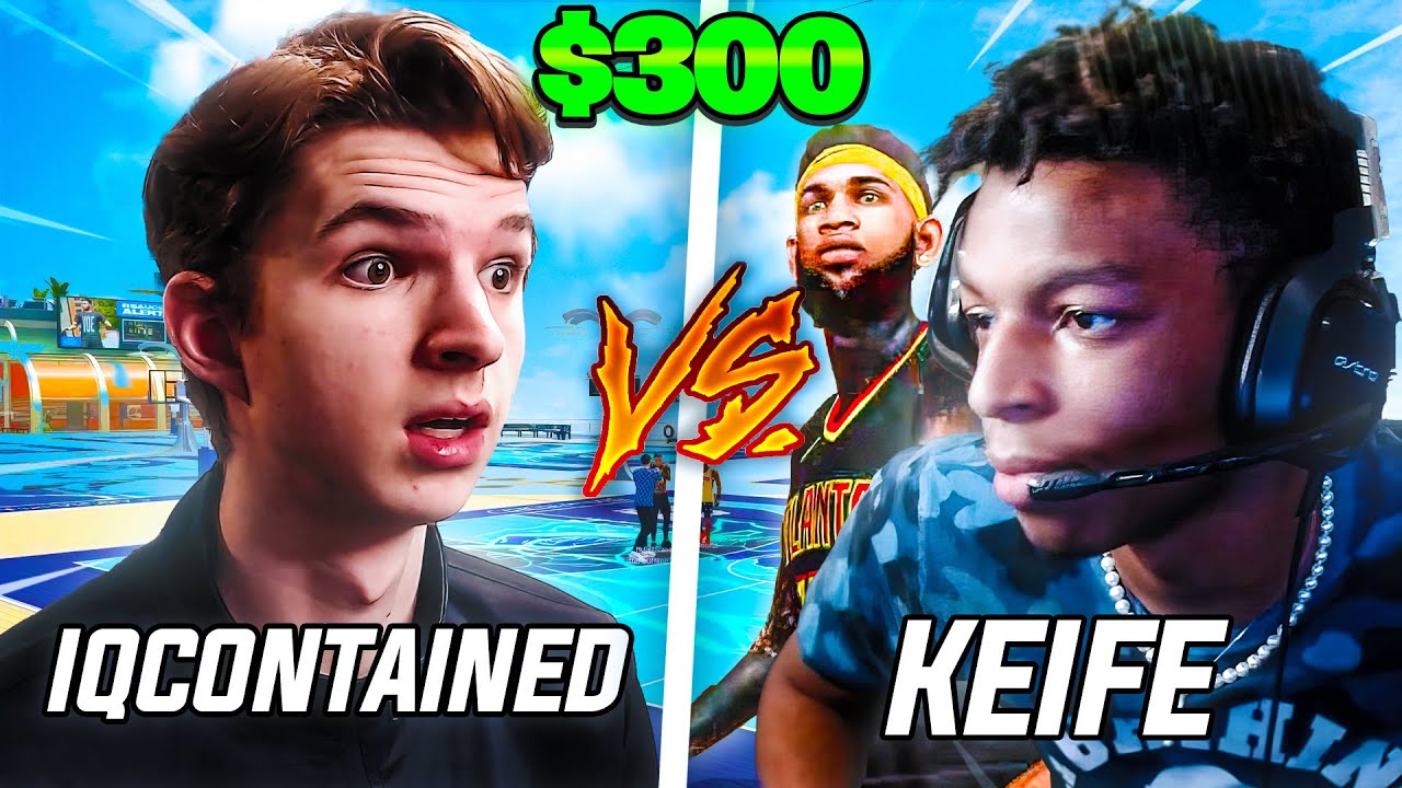 Keife challenged me to a $300 WAGER, I accepted (NBA 2K22)