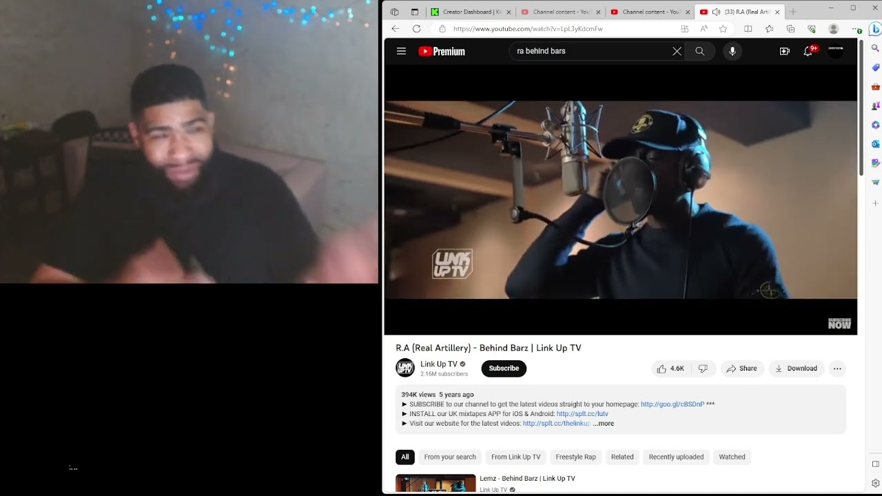 Ra (Real Artillery) Behind Barz|Reaction