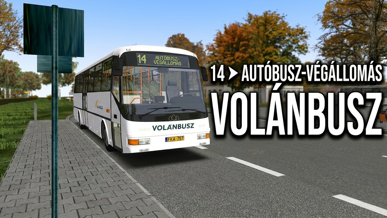 OMSI 2｜Mosonmagyaróvár 2021｜14 ➤ Autóbusz-végállomás｜CREDO EC11｜VOLÁNBUSZ｜IBIS