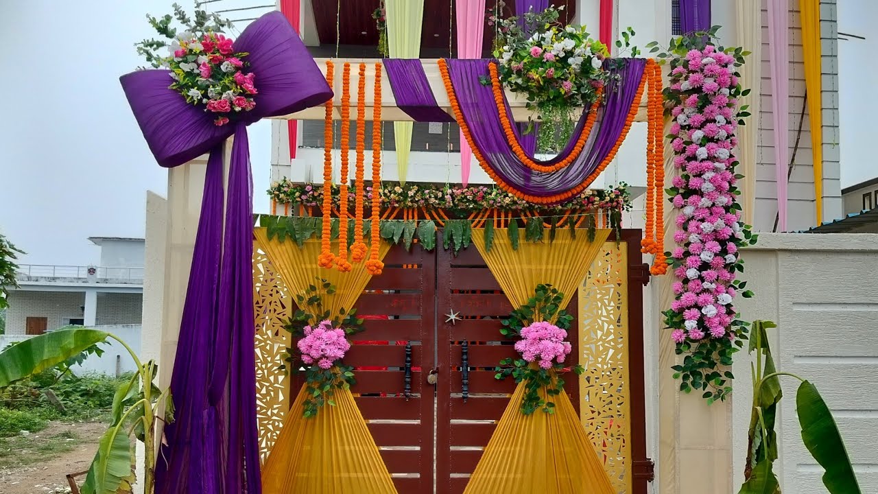 House Warming Decorate Ideas/Home Inauguration Decoration Ideas/Griha Pravesh Decoration Ideas 