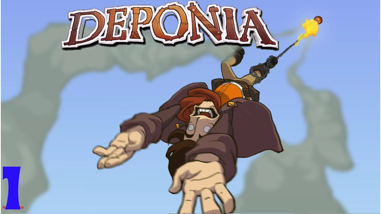 Deponia Walkthrough (Part 1) - Packing for Elysium