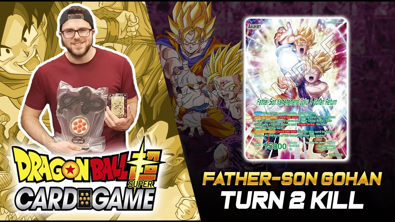 Father-Son Gohan/Goku Rework Turn 2 Kill Deck Profile Ft. John Argyros