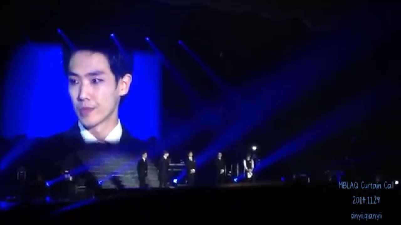 _ MBLAQ Curtain Call- Ment _ 20141129_