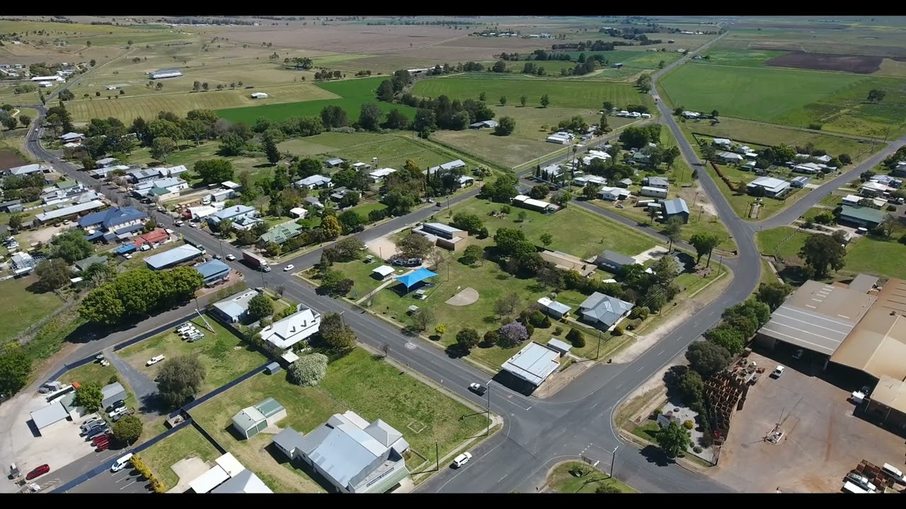 Killarney, Queensland from above