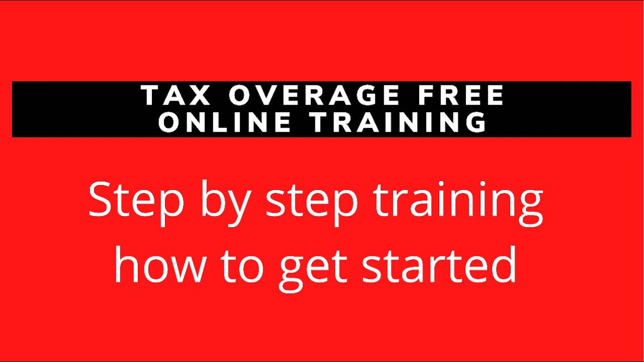 Tax Overage Webinar replay: FREE online training