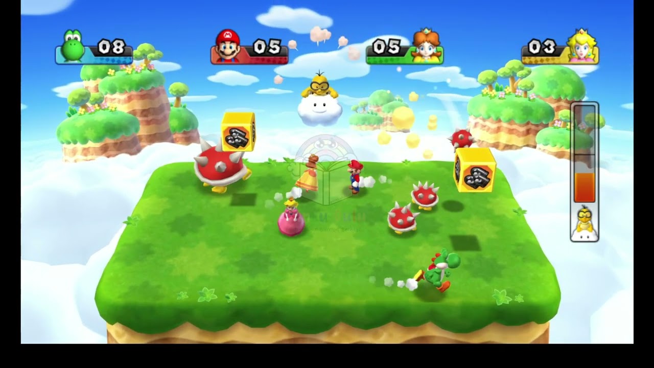 Mario Party Blooper Beach | Chaotic & Fun Gaming Play