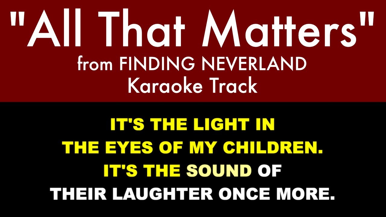 “All That Matters