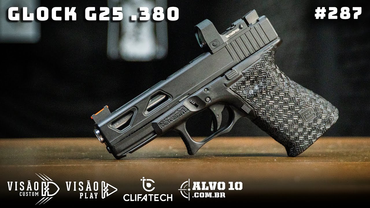 GLOCK G25 .380 // REVIEW 287 // #visaocustom #visaoplay #review #glock