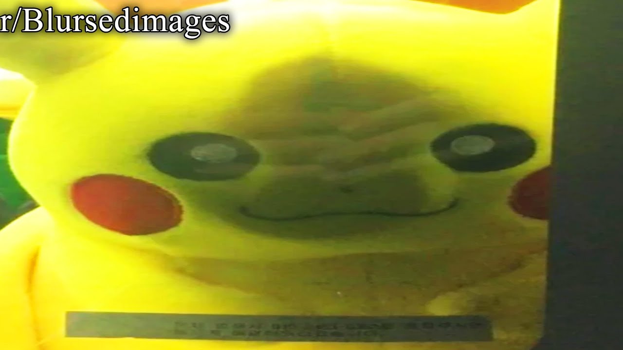 r/Blursedimages | PIKA BOO