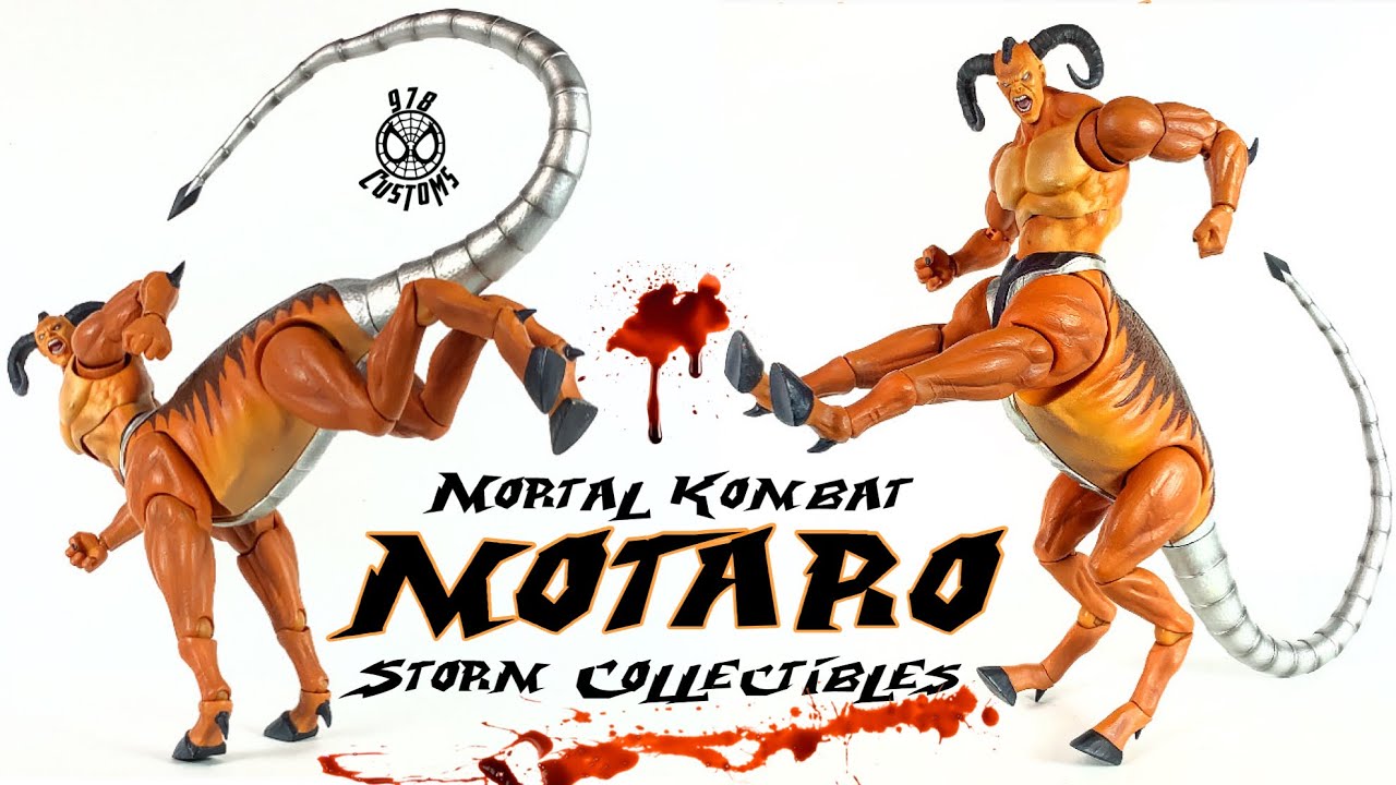 Storm Collectibles Mortal Kombat 3 Motaro action figure review