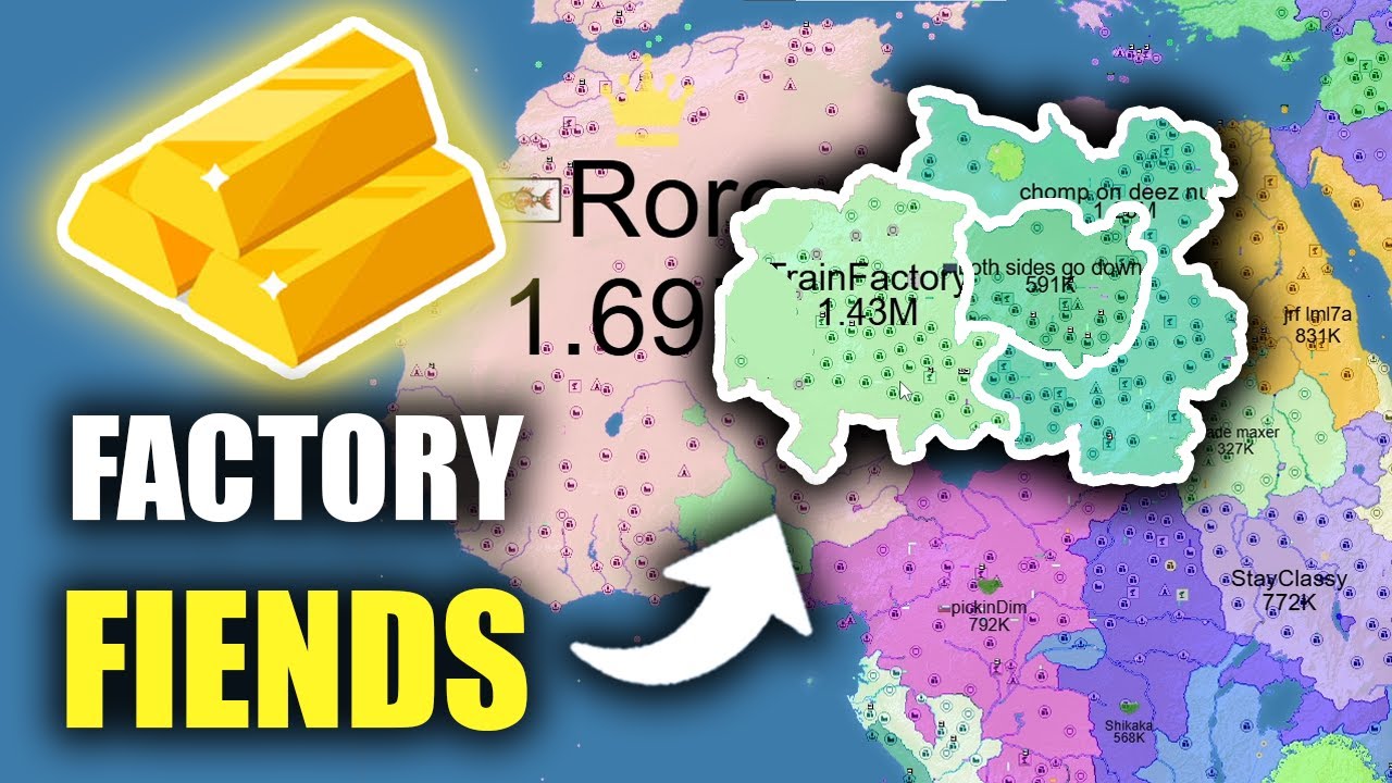 They might have unlocked the secret of gold generation... | OpenFront.io