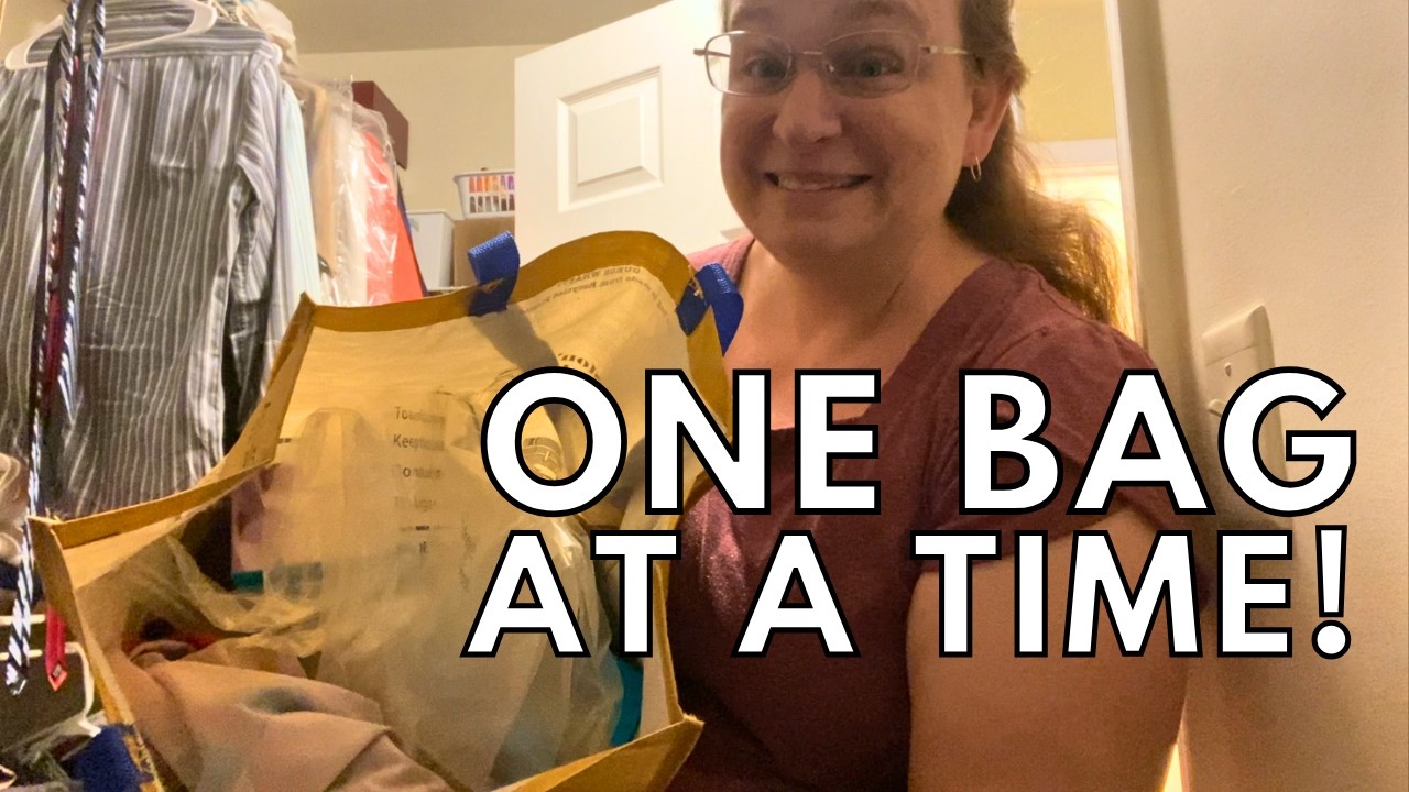 10-Minute BACKWARDS Declutter!  👜