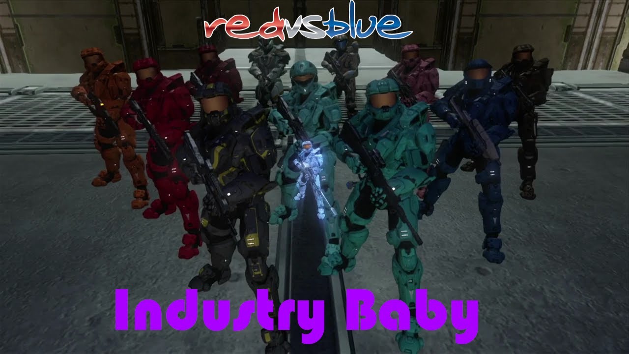 Red vs Blue: Industry Baby | Action Montage (RvB AMV)
