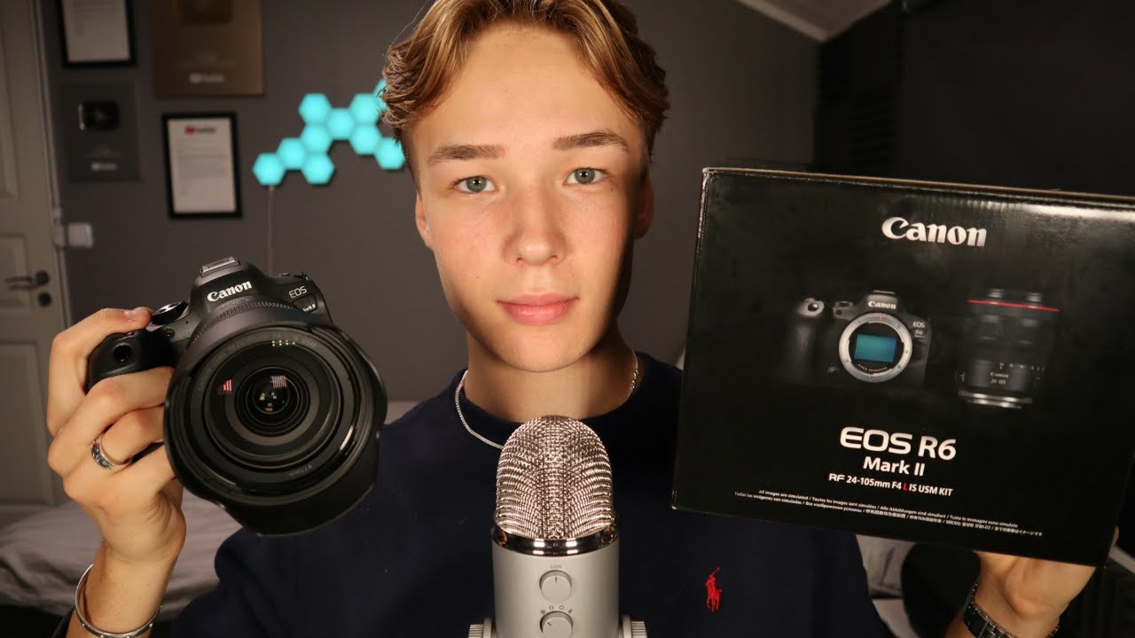 ASMR UNBOXING MY NEW CAMERA 📷