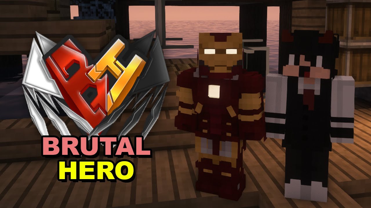 Pembuatan Manusia Super - Minecraft BRUTAL HERO [#11]