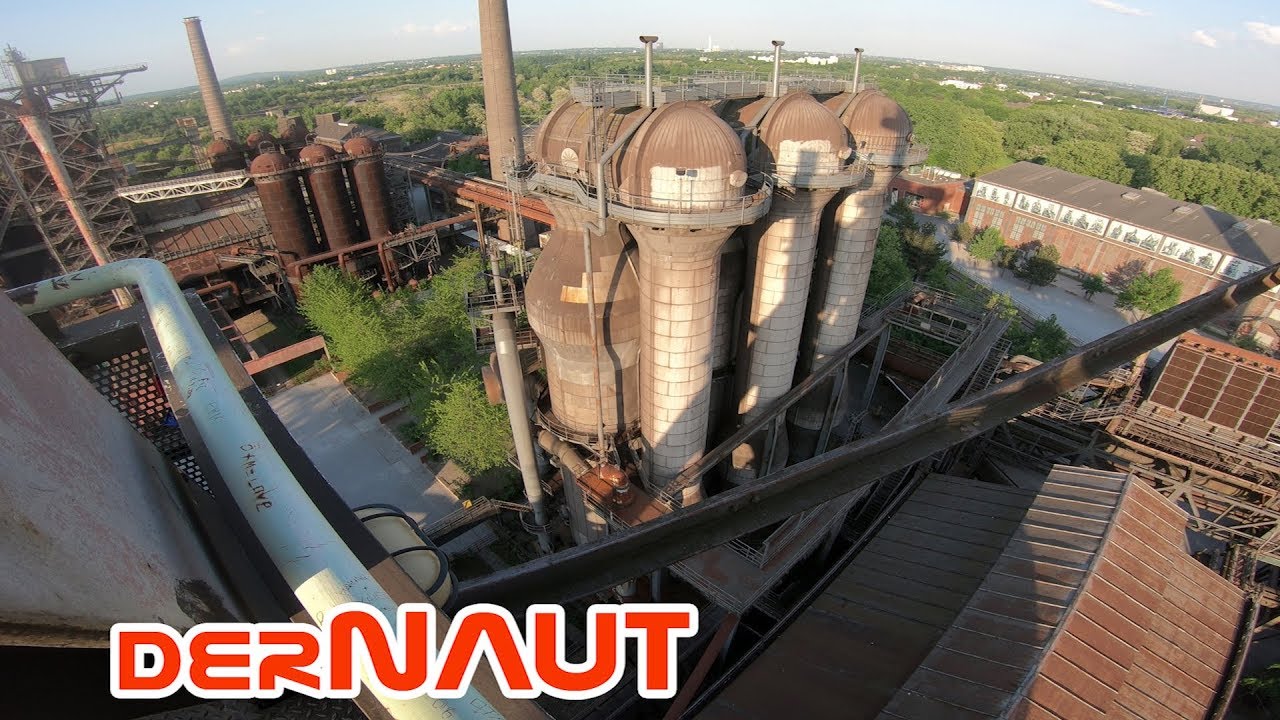 LaPaDu 4K Video - Hochofen 5 einmal rauf und runter | Landschaftspark Duisburg Nord GoPro Hero6