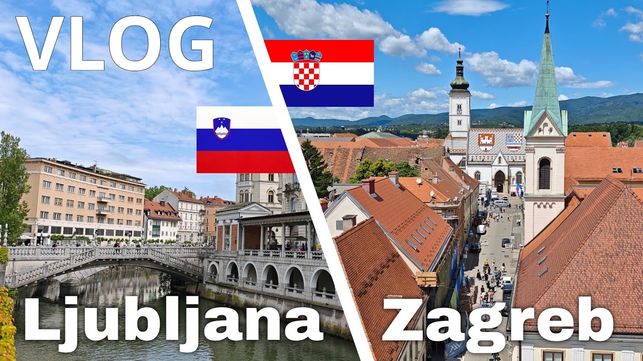 LJUBLJANA ET ZAGREB : ces deux villes vont vous surprendre ! - Vlog