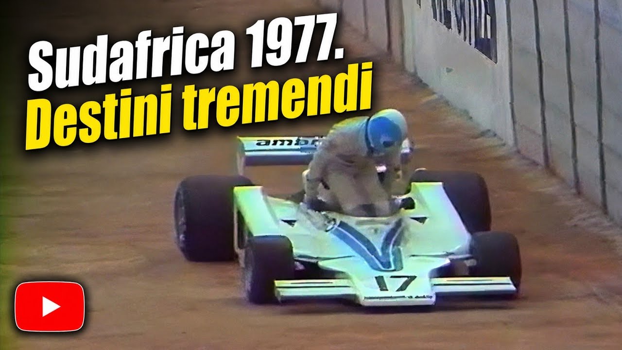 GP Sudafrica 1977 Kyalami Niki Lauda Ferrari Tom Pryce James Hunt Carlos Pace Gilberto Pierdicca 