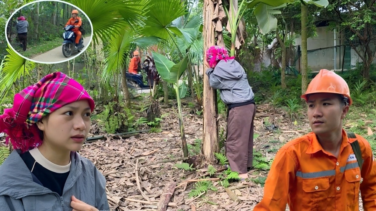 Chinh panicked and ran away when she unexpectedly ran into her ex-husband on the street