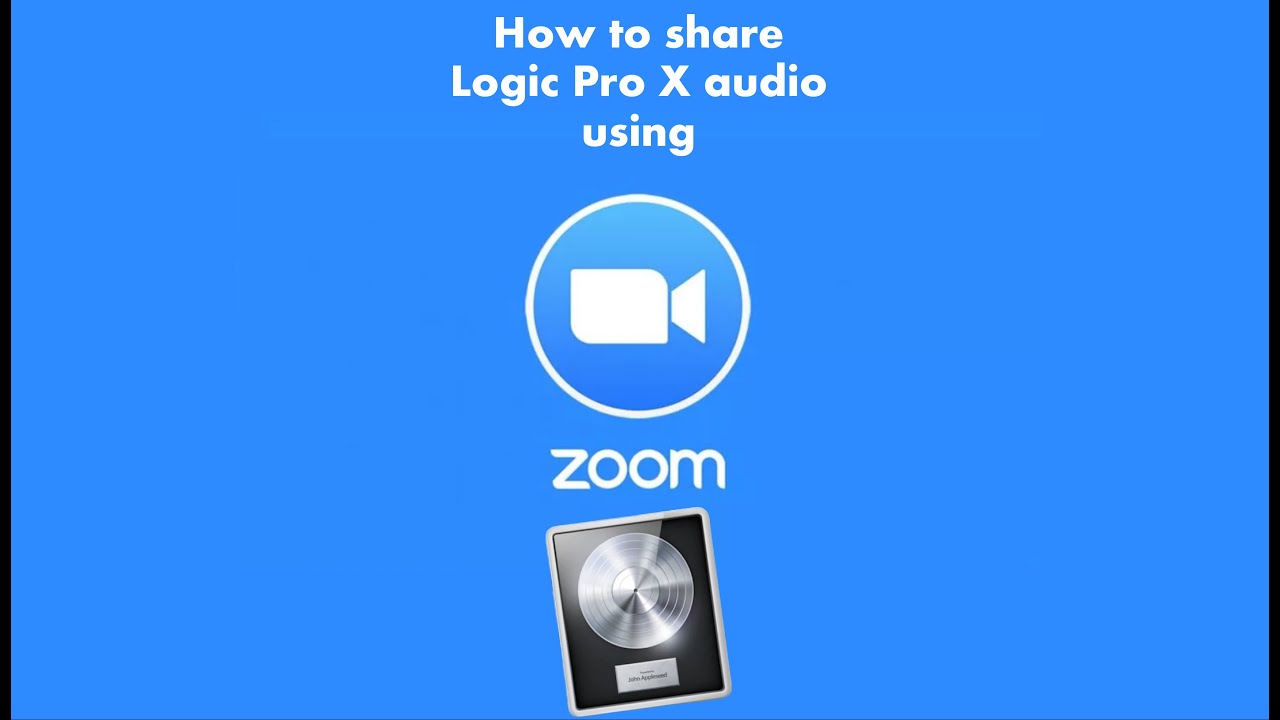 How to Route Audio from Logic to Zoom using LoopBack on a Mac