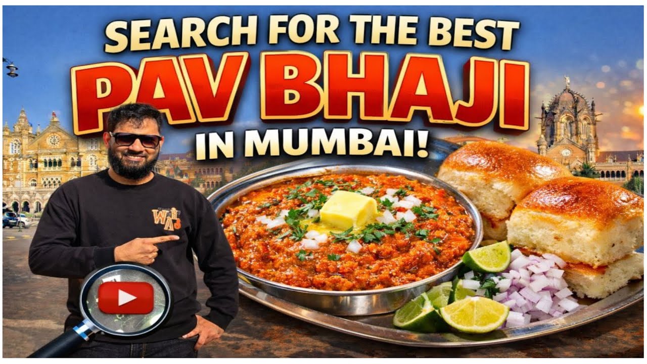 Top 5 Pav Bhaji Centers in Mumbai 😍 | Best Pav Bhaji Places You Must Try!