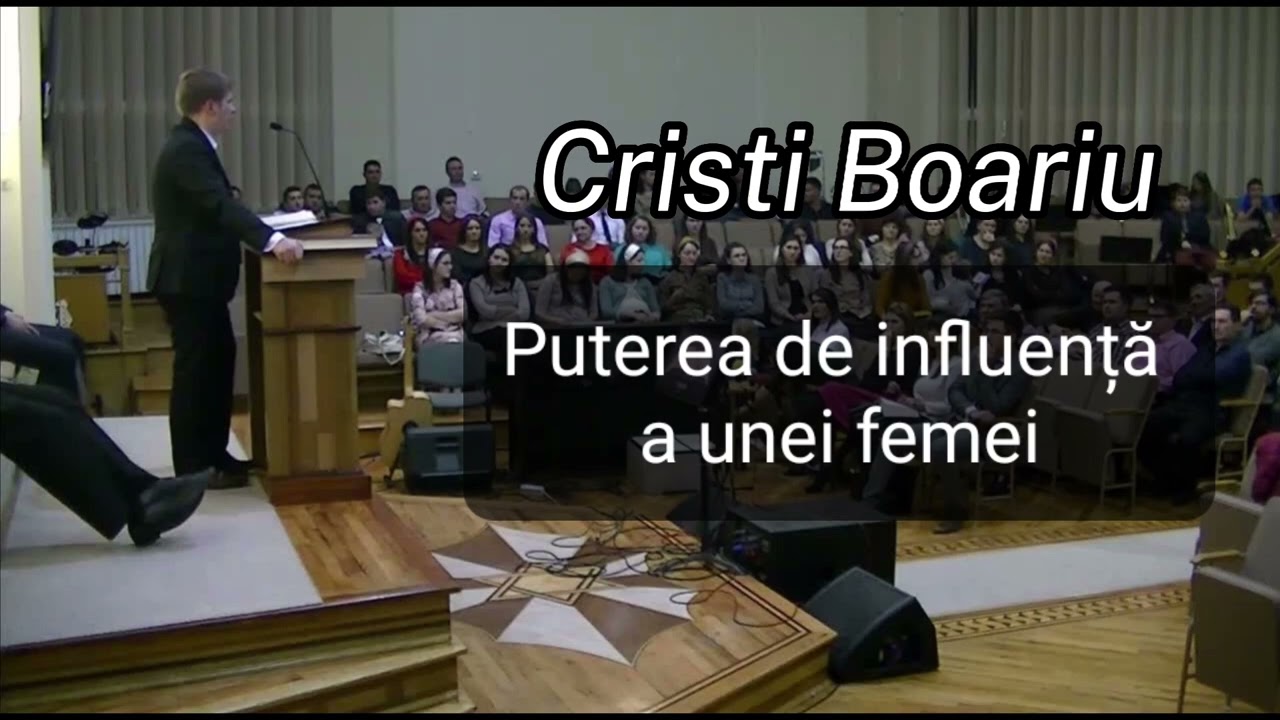 Puterea de influența a unei femei -Cristi Boariu