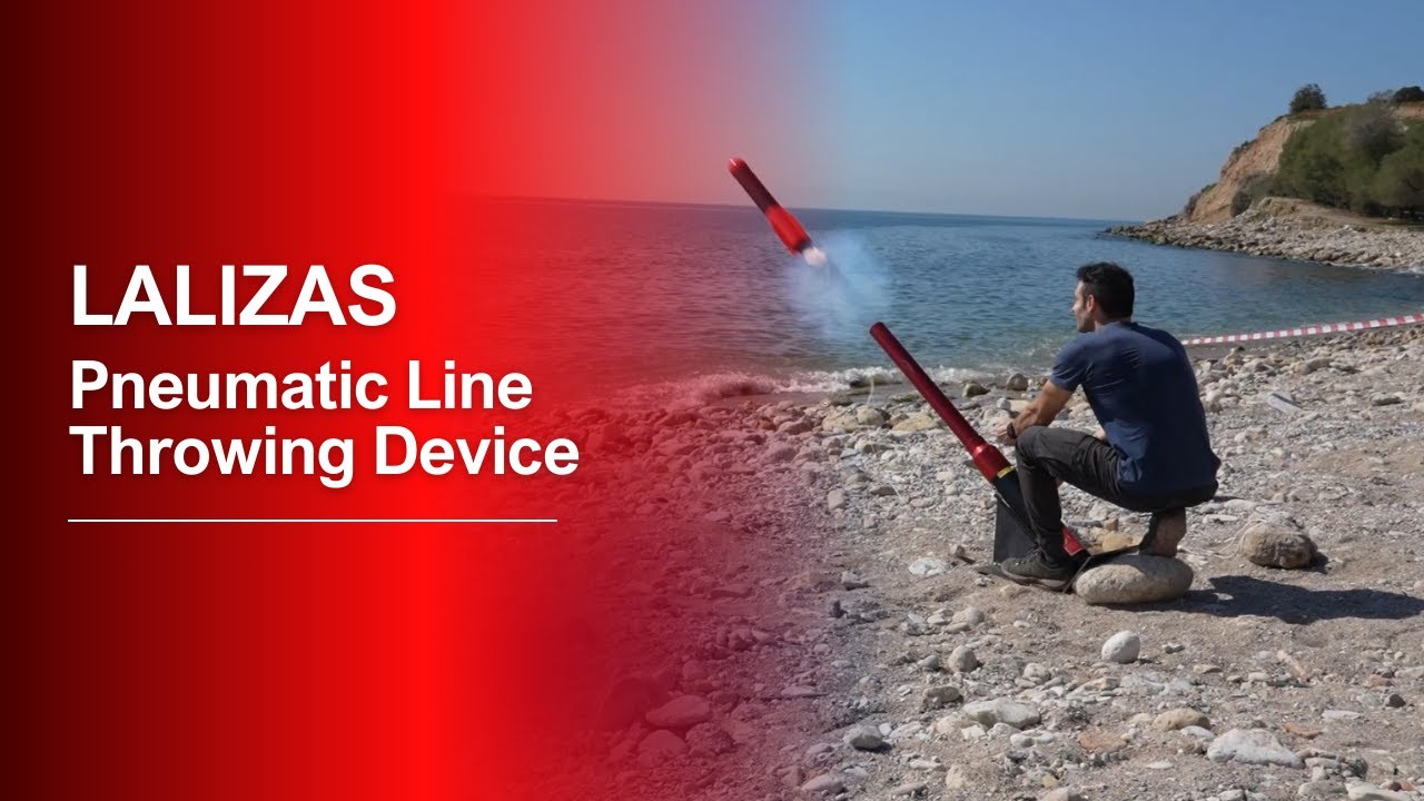LALIZAS Pneumatic Line Throwing Device