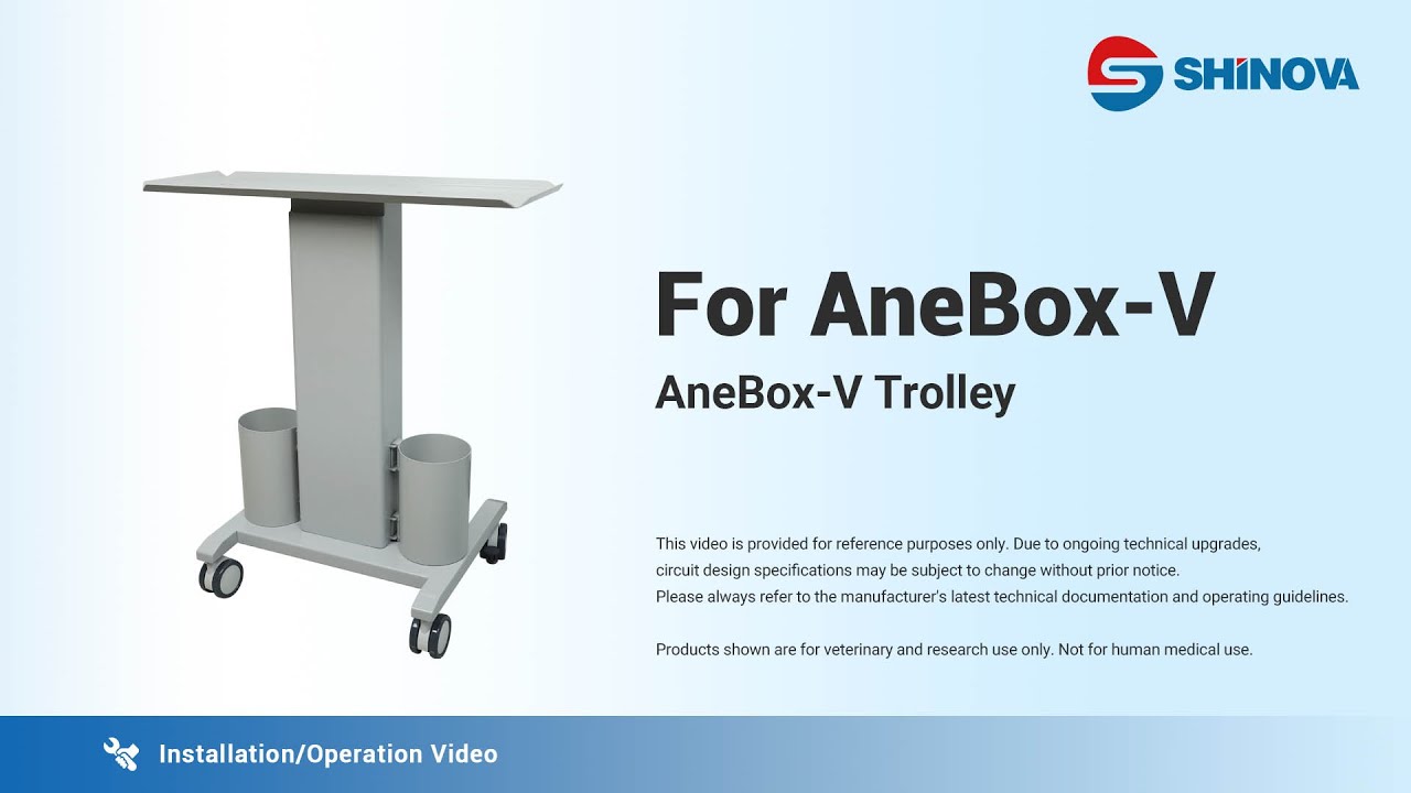 Shinova Veterinary - Installation & Operation for AneBox-V Trolley(AneBox-V)