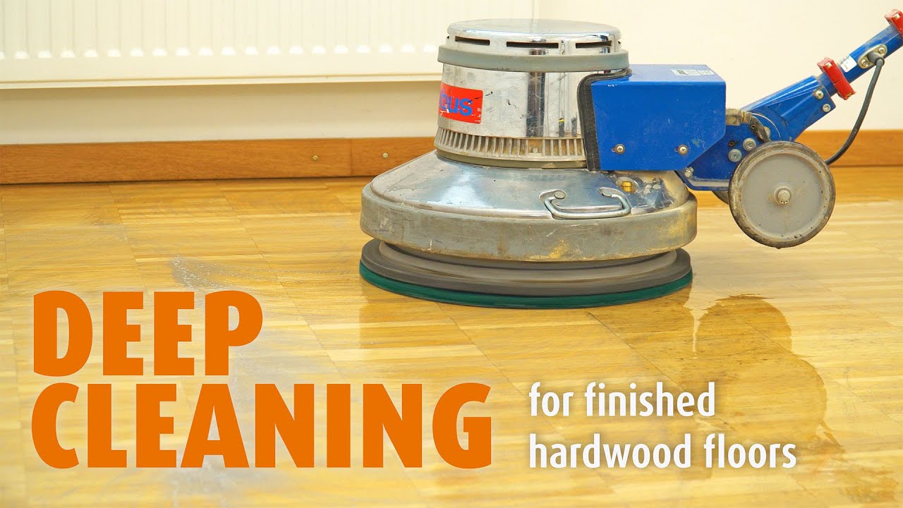 How to thoroughly clean finished hardwood floors – LOBA CareRemover