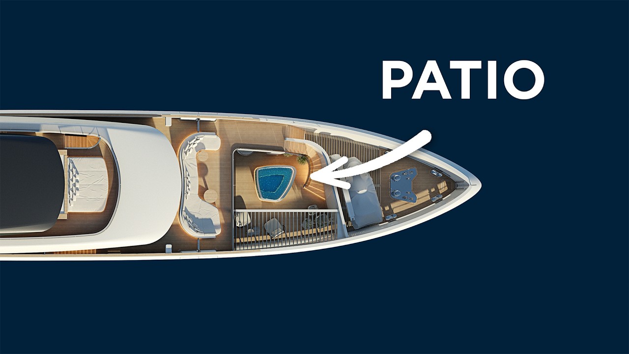 Building a superyacht with a PATIO | Sirena Superyachts