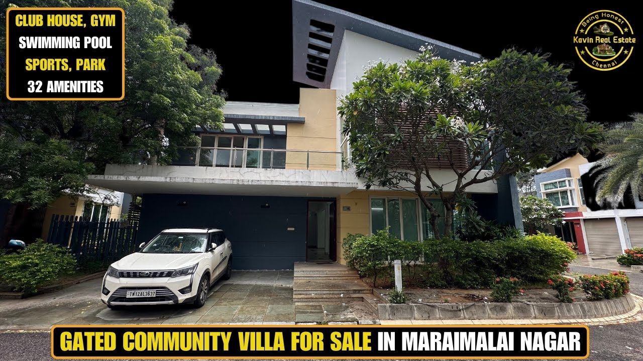 ID 1904 - Gated Community Villa For Sale In Maraimalai Nagar || Gym || Club House || Swimming Pool