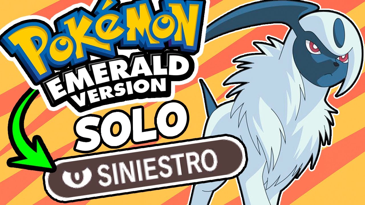 ¿Se Puede COMPLETAR Pokémon Esmeralda SOLO con TIPO SINIESTRO?