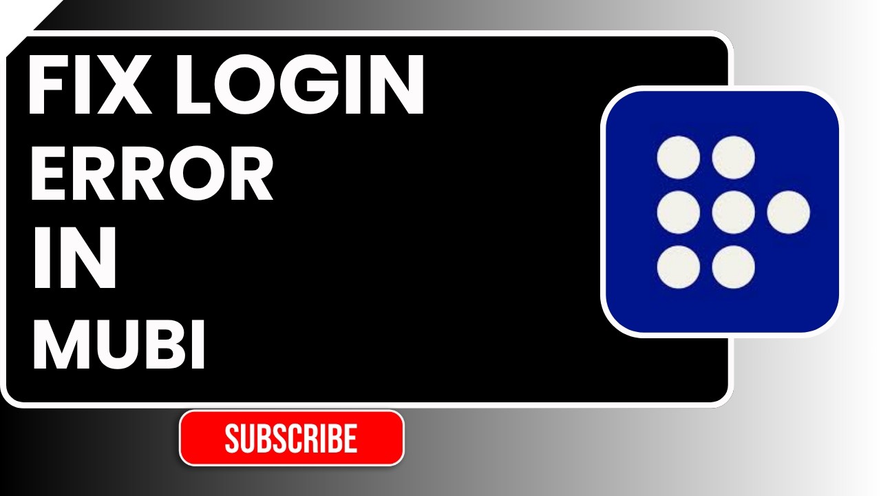 How to Fix MUBI Login Error | App & Website Sign In Issue Fix (2026)