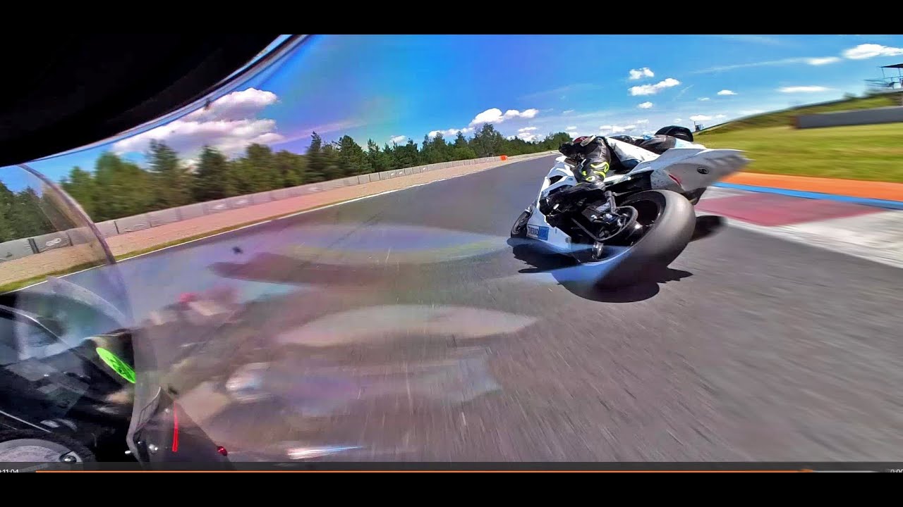 SPRINT RACE ON FAST RSV4 @ MOST + CLOSE FIGHT: 3RD PLACE!