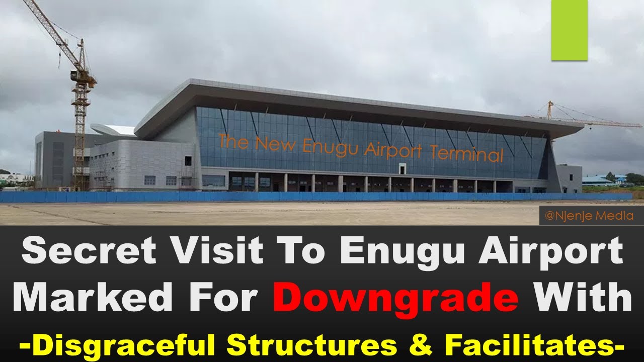 Secret Visit To Enugu International Airport With Disgraceful Structures & Facilitates | Now Closed