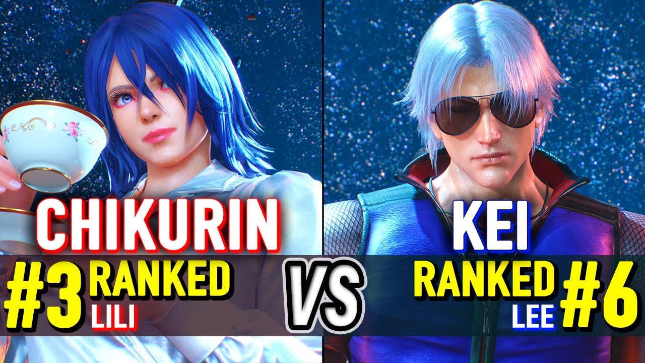 T8 🔥 CHIKURIN (#3 Ranked Lili) vs KEI (#6 Ranked Lee) 🔥 Tekken 8 High Level Gameplay