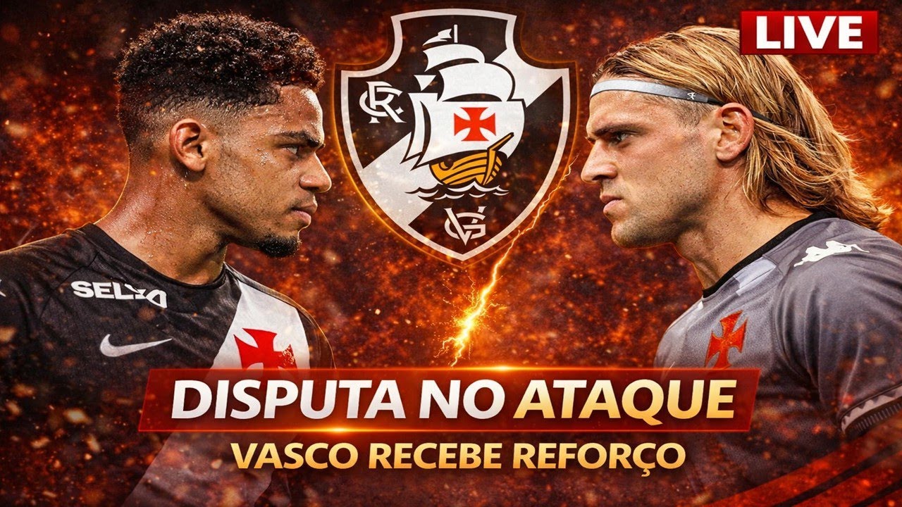 BOA DISPUTA! VASCO RECEBE ATACANTE ARGENTINO, QUE VAI BRIGAR OR TITULARIDADE COM BRENNER NO TIME