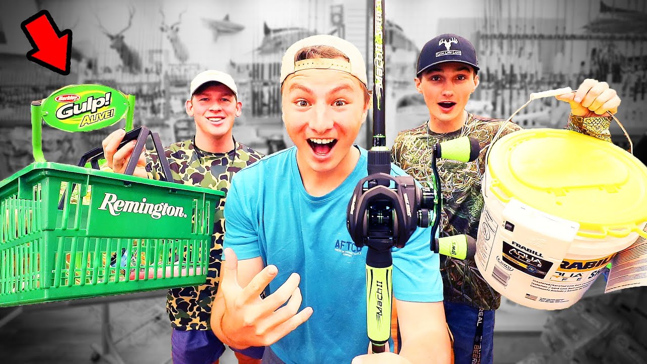 Tackle Shop EMPLOYEE Picks My Fishing Lures Challenge!
