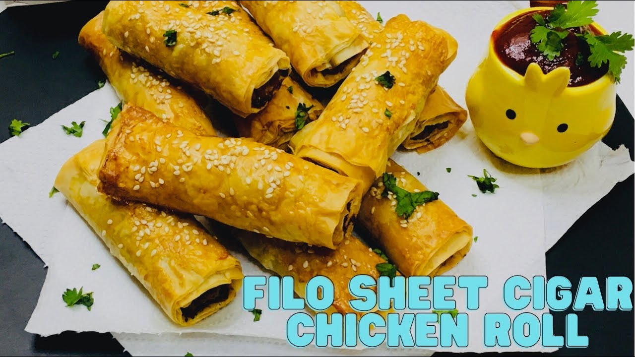 chicken filo pastry recipes || chicken roll recipe for Ramadan || BY SFF