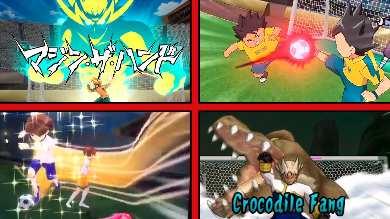 All the techniques that were removed from Inazuma Eleven Victory Road (For now)