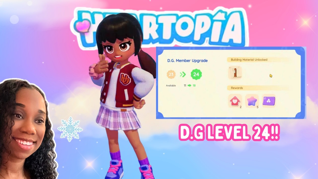Rozgrywka Heartopia | D.G. POZIOM 24 i kończą się bilety na Hobby!