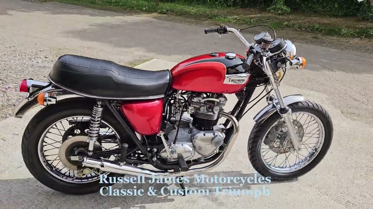1979 TRIUMPH TIGER TR7RV CUSTOM