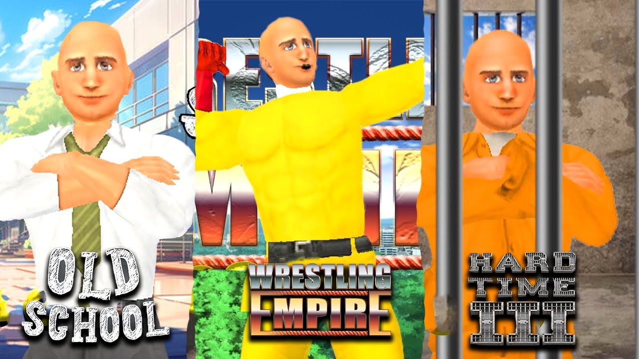 1 MILLION ONE PUNCH MAN ENTIRE MOVIE! (Wrestling Empire, Old School and Hard Time 3)